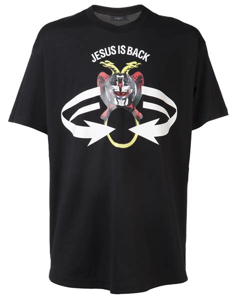 givenchy jesus is back shirt